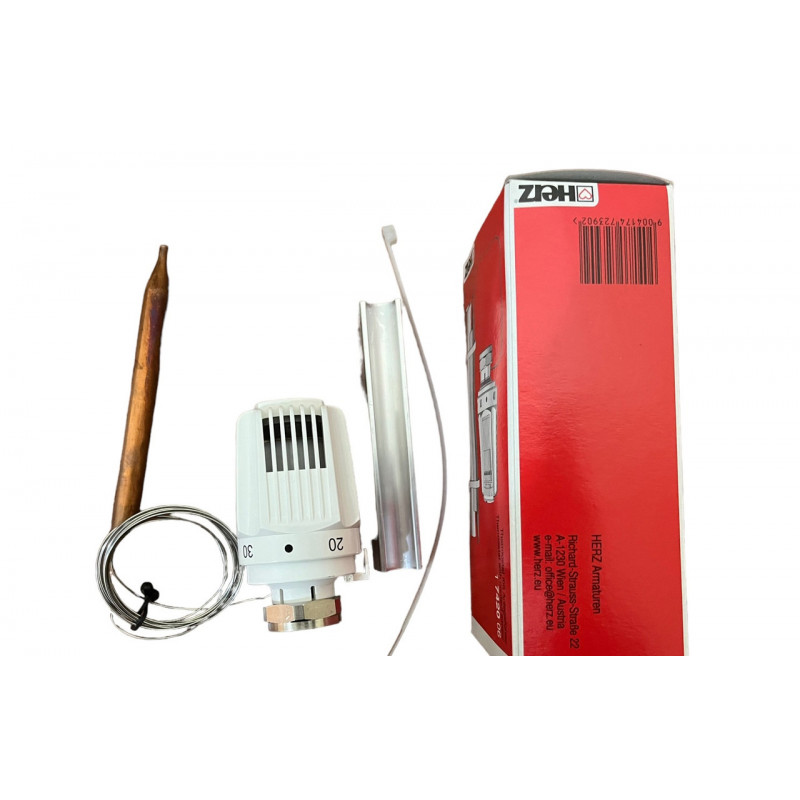 Термостатичний клапан CALIS-TS-RD DN20 +Термоголова Classic (20-50°С), "HERZ" Австрія