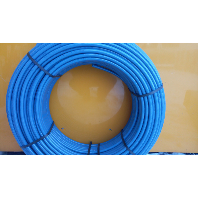 Труба для теплої підлоги з кисневим бар'єром "KAN-therm" PE-RT/EVOH Blue Floor 16x2.0mm