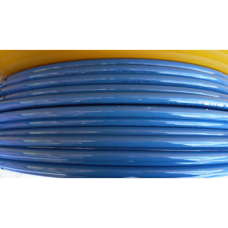 Труба для теплої підлоги з кисневим бар'єром "KAN-therm" PE-RT/EVOH Blue Floor 16x2.0mm