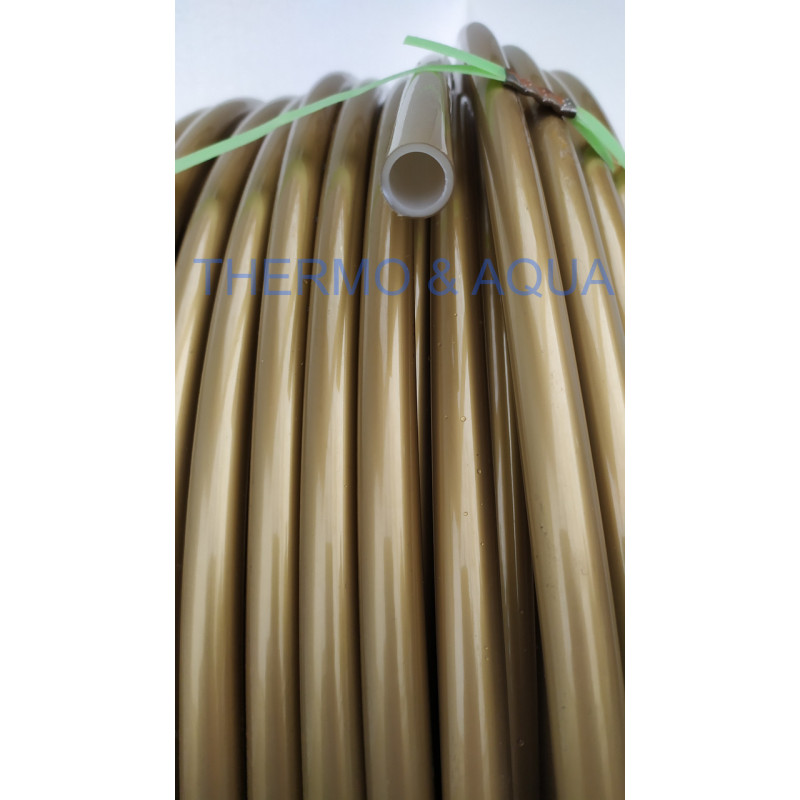 Труба для теплої підлоги з кисневим бар'єром "FRESTTI GOLD" PE-Xа (EVOH) 16 мм*2 мм