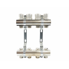 Латунний колектор "SD FORTE" на 3 контури для опалення