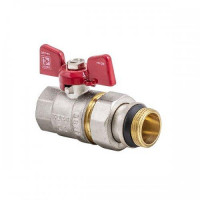 Кран з американкою 3/4, "антипротечка", прямий, "Koer" Чехія