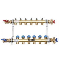 Колектор Rehau  для опалення і теплої підлоги на  6 контурів