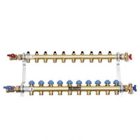 Колектор Rehau  для опалення і теплої підлоги на  10 контурів