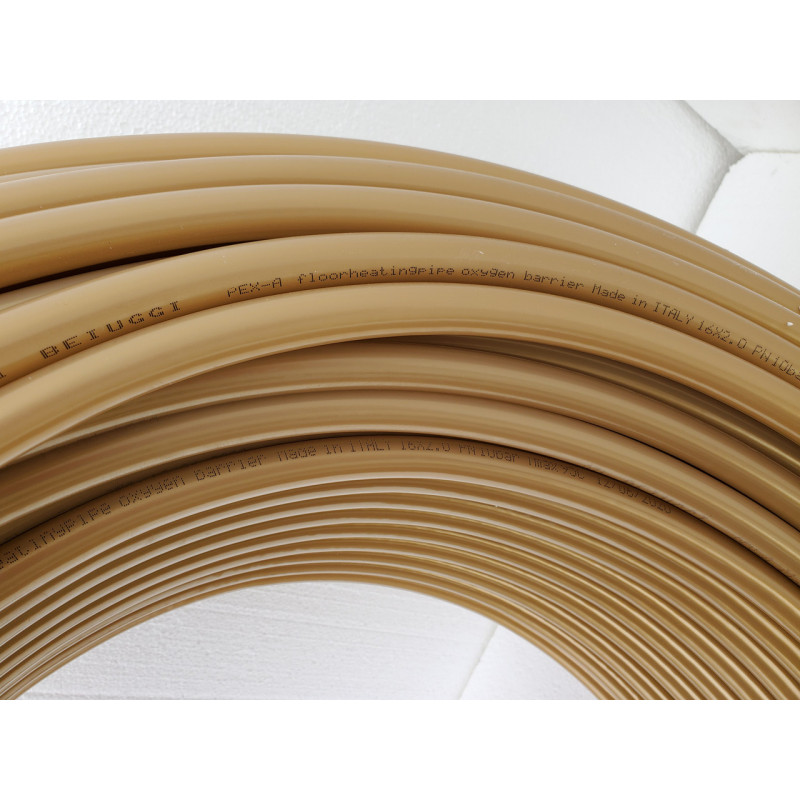 Труба для теплої підлоги "BELLUGI" PE-Xа / EVOH 16 х 2.0мм