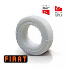 Труба для теплої підлоги FIRAT PE-Xb 16х2 мм Біла