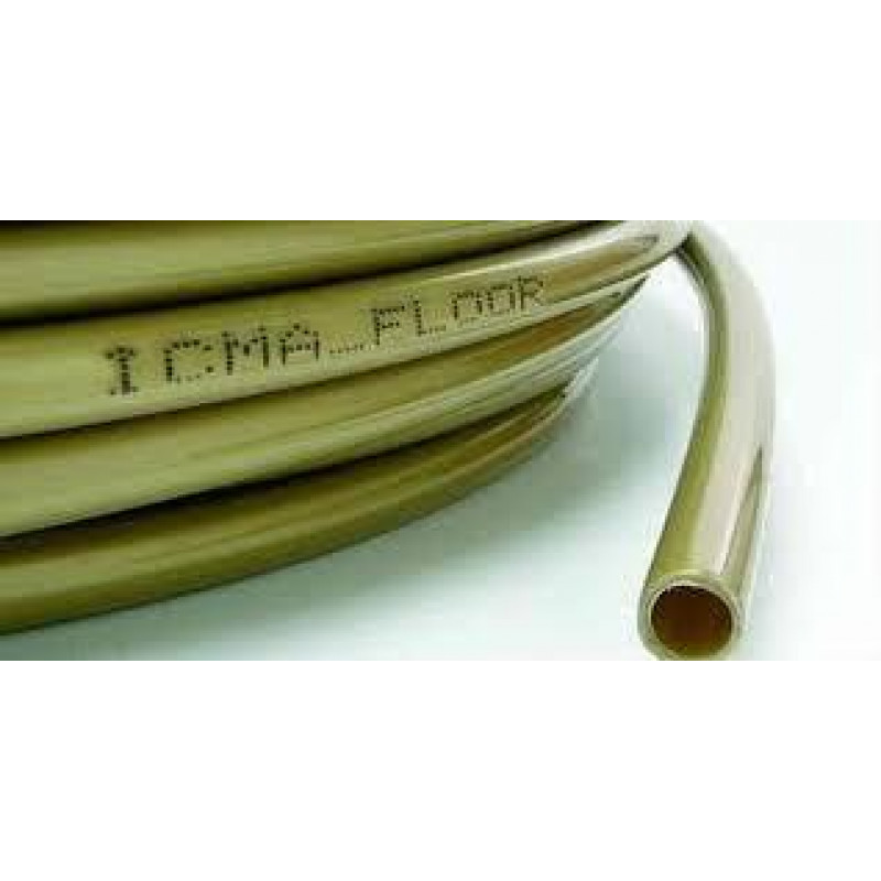Труба для теплої підлоги з кисневим бар'єром ICMA PE-Xa/EVOH 16X2 Золота(GOLD)