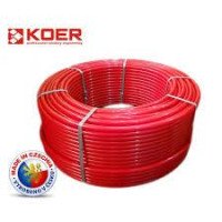 Труба для теплого пола Koer PERT EVOH 16*2,0 (RED) с кислородным барьером