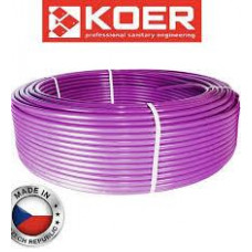 Труба для теплої підлоги Koer PE-Xb/EVOH 16*2,0 (PINK) з кисневим бар'єром
