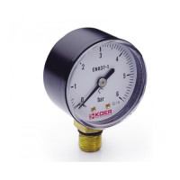 Манометр Koer радиальный 502R 6 bar, D=50мм, 1/4''