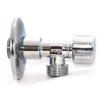 Вентиль приладовий 1/2 "х1/2" хромований, "Koer" Чехія