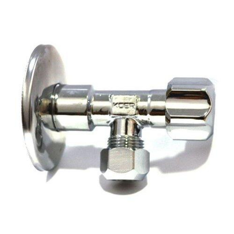 Вентиль приладовий 1/2 "х3/8" хромований, "Koer" Чехія