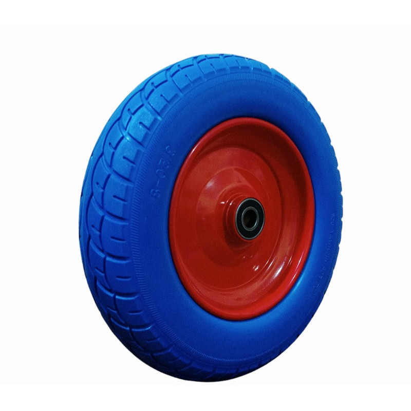 Колесо на тачку пінополіуретанове 3.50-8/20 мм діаметром 360 мм