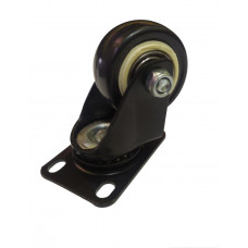 Колесо 50 мм поворотне, поліуретанове покриття