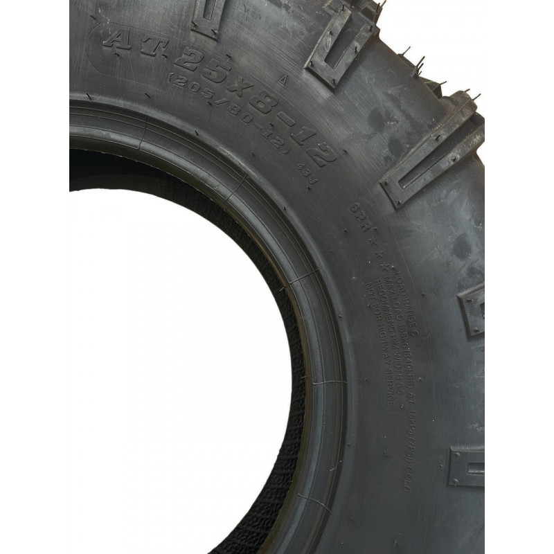 Покришка на квадроцикл atv 25х8-12 (205/80-12) 43J ТL (6PR), "ChaoYang" ARISUN