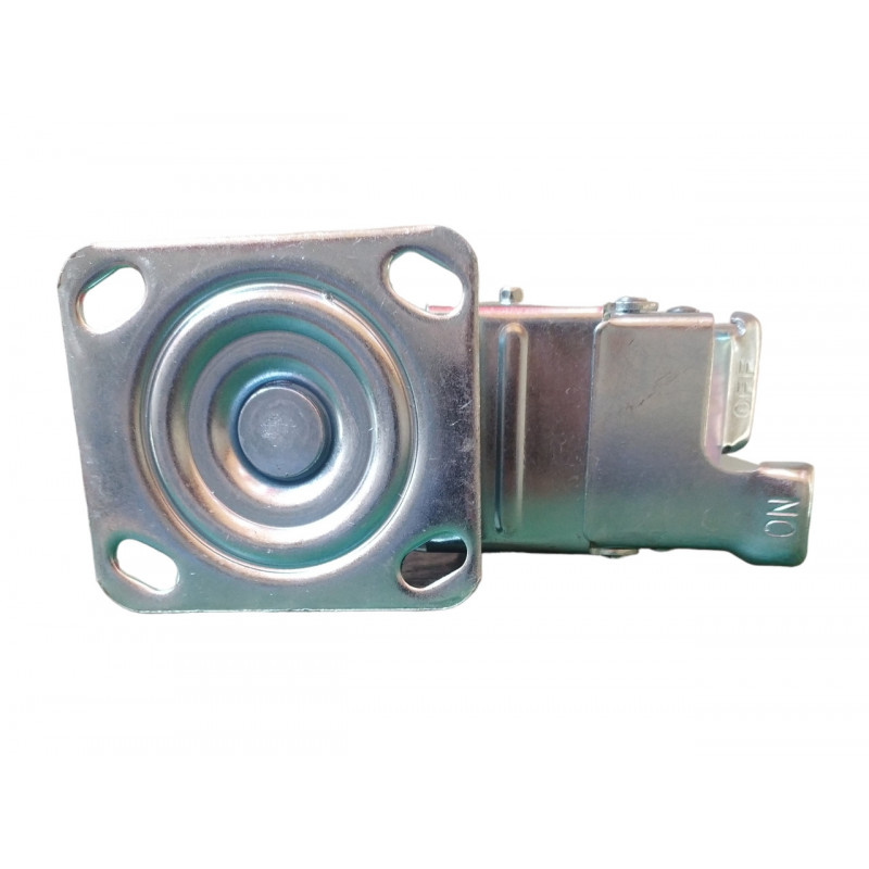 Колесо 150 мм поворотне з гальмом, навантаження до 430 кг