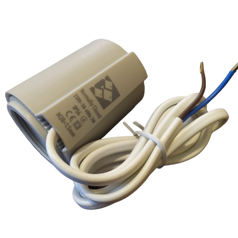 Сервопривід M30x1.5 230V, NC "Koer"