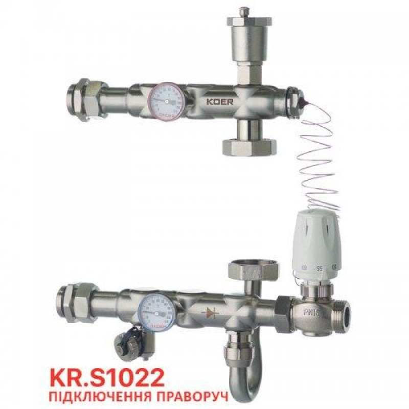 Змішувальний вузол "Koer" 1" НР SUS304