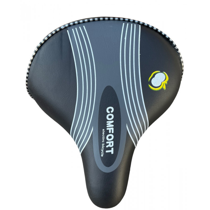 Велосідло "Comfort" широке з пружинами