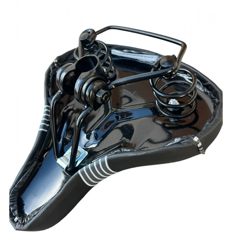 Велосідло "Comfort" широке з пружинами