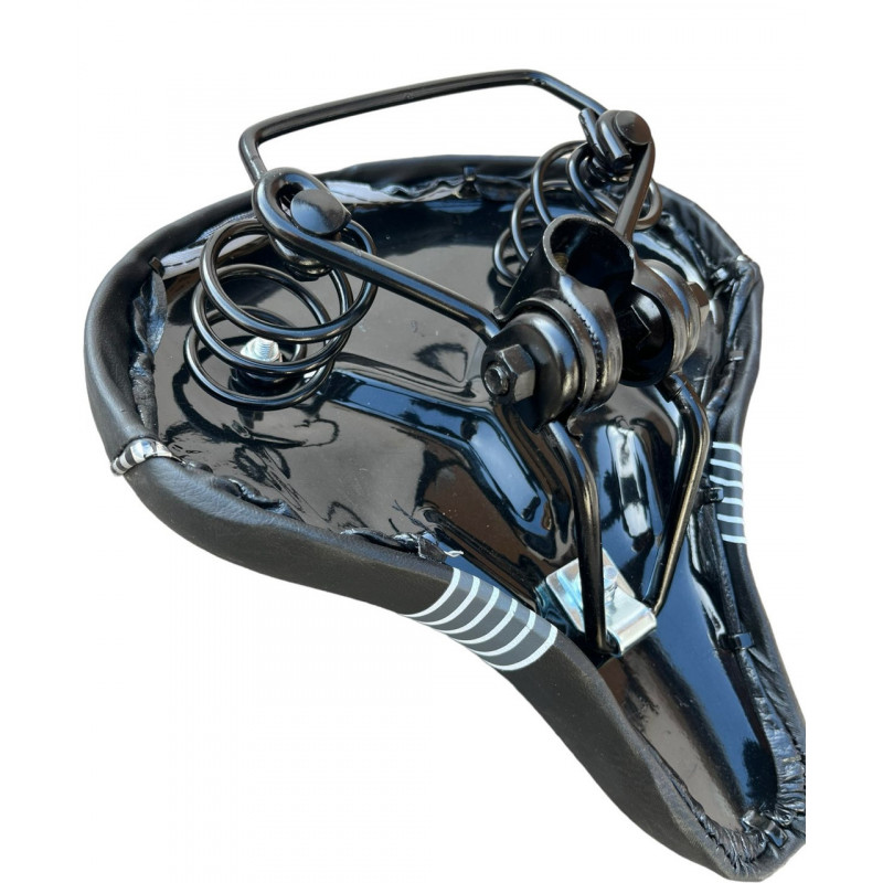 Велосідло "Comfort" широке з пружинами