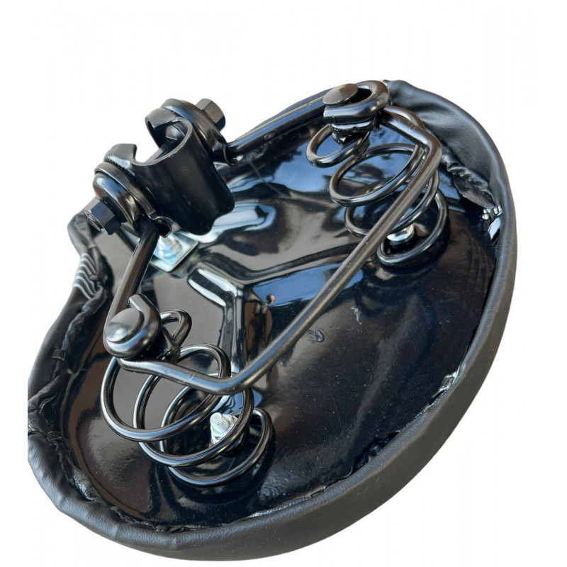 Велосідло "Comfort" широке з пружинами