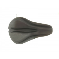 Накладка на сідло силіконова чорна