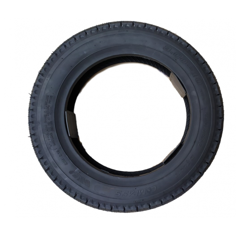 Мотопокришка 3.00-10 без камерна (TL), "WANDA COMPASS" (6PR)