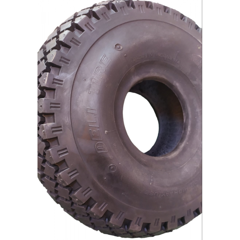 Покришка 4.00-4 для садово-будівельної тачки, візка, дитячий квадроцикл (4PR) "Deli Tire" Індонезія