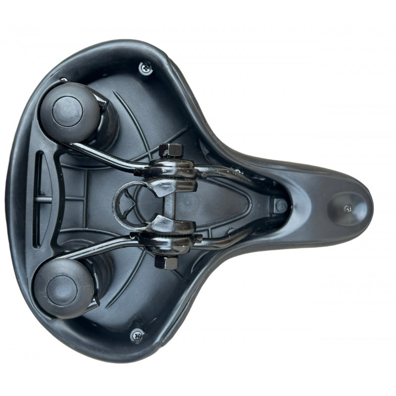 Велосідло без пружин, комфортне, велике, м'яке. Модель 7234