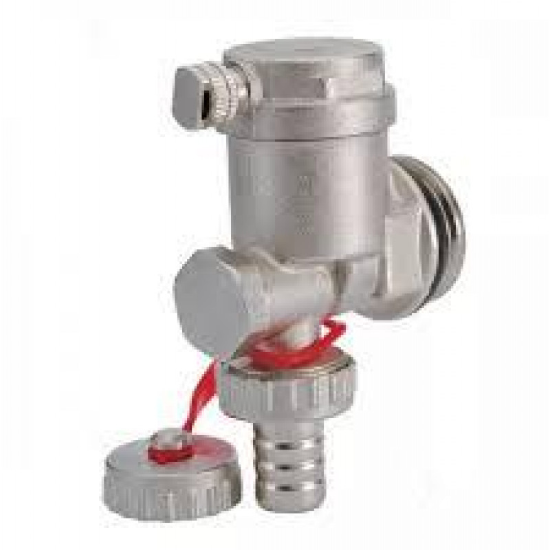 Колектор для теплої підлоги на 3 контури в зборі з насосом «Europroduct» НЕРЖАВІЙКА