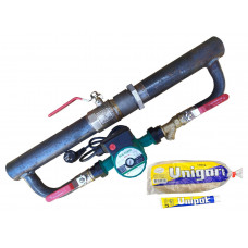 Байпас в зборі 2" (ДУ50) з краном, довгий (680мм)