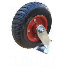 Колесо лите з кронштейном, діаметр 200 мм, поворотне, (235 кг)