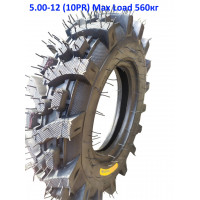 Шина з камерою 5.00-12 на мотоблок, (10PR) "SUPER ALLROAD"