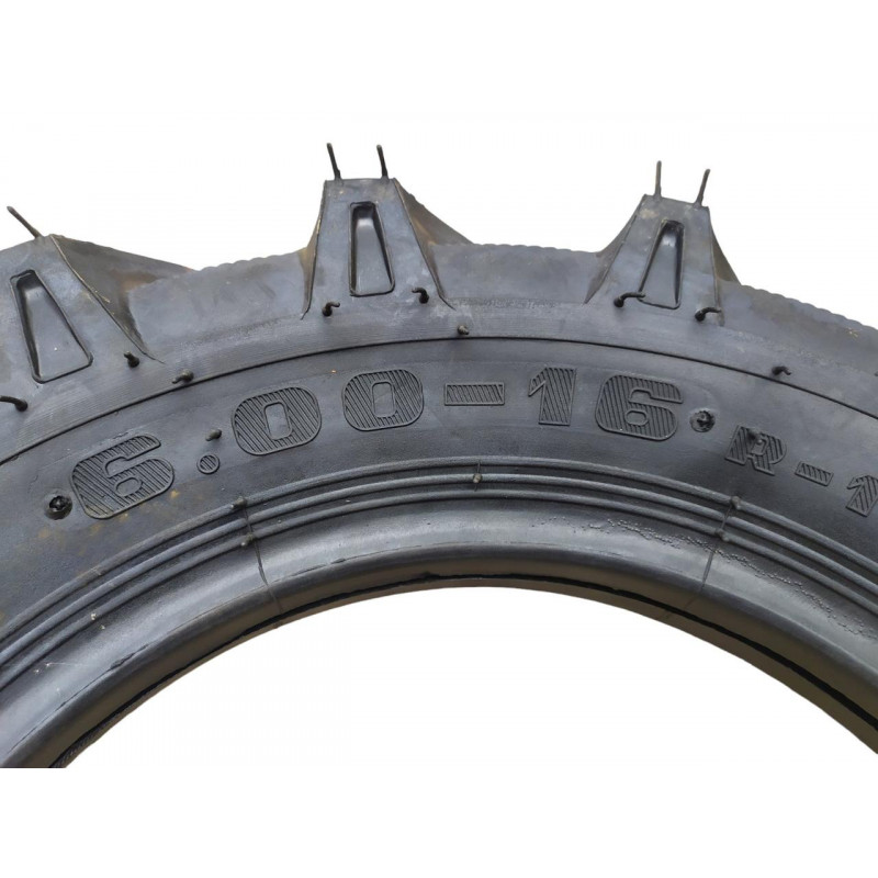 Покришка з камерою 6.00-16 на мінітрактор, мотоблок, (8PR) "STAR" 50% гуми