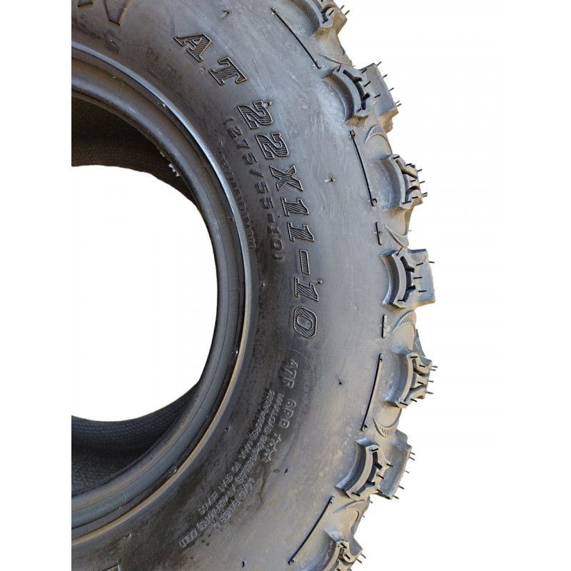 Покришка 22х11-10 (275/55-10) на квадроцикл, без камерна (TL), "ARISUN" (6PR)