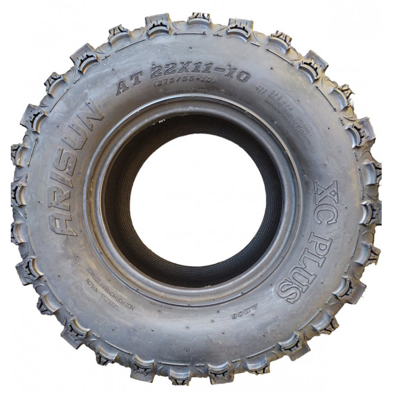 Покришка 22х11-10 (275/55-10) на квадроцикл, без камерна (TL), "ARISUN" (6PR)