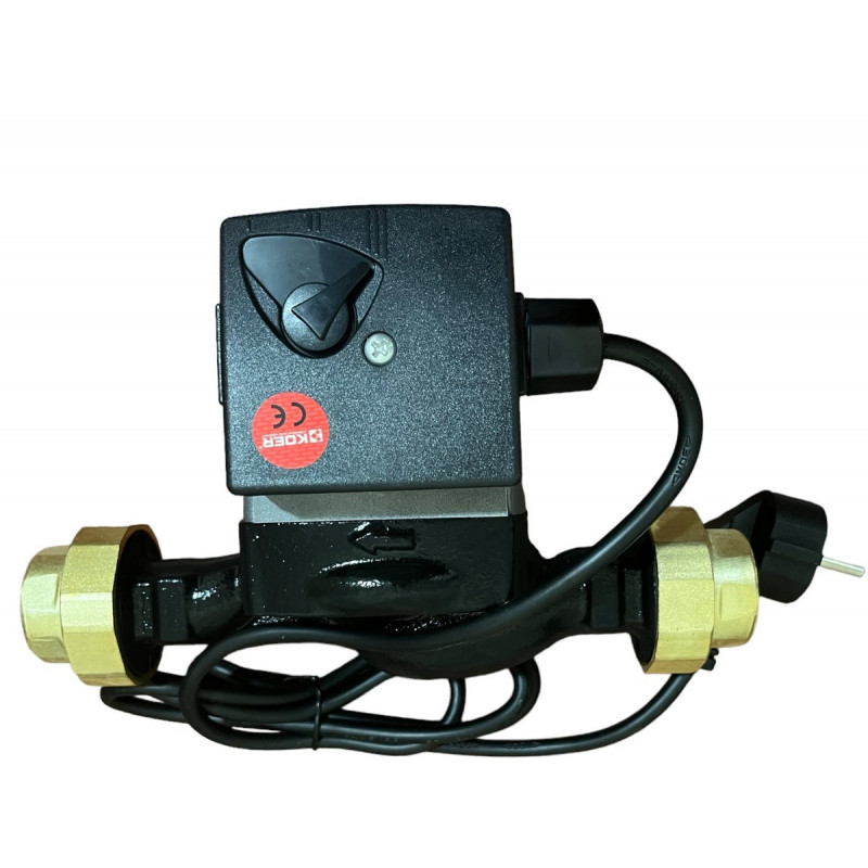 Насос циркуляційний "Koer" 25/8-2-180 з гайками, (мідна обмотка), Чехія