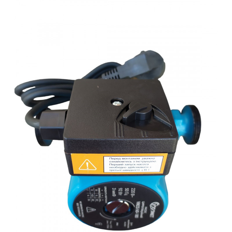 Насос циркуляційний "VODOMET" 25-40-180 з гайками, (мідна обмотка), Словенія