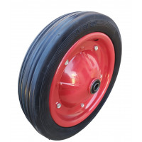 Колесо на тачку лите 300/60-200 мм (16 мм вісь), діаметр 300 мм.