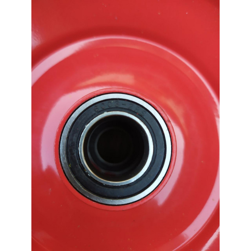 Колесо на тачку пінополіуретанове 5.00-6/20 мм, діаметром 300 мм