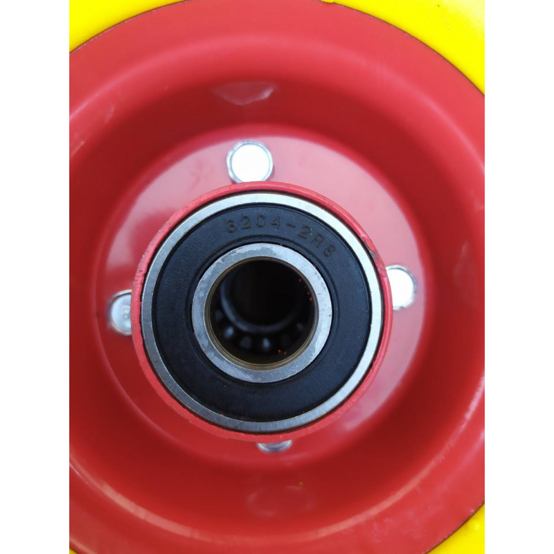 Колесо на тачку пінополіуретанове 4.00-4/20 мм, діаметром 250 мм