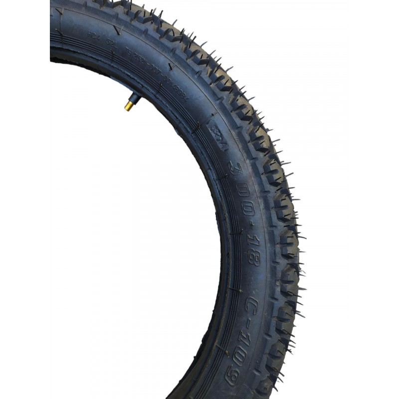 Покришка 3.00-18 з камерою, СПБ (С-109)