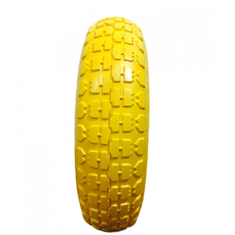 Колесо на тачку пінополіуретанове 4.00-6/16 мм діаметром 320 мм