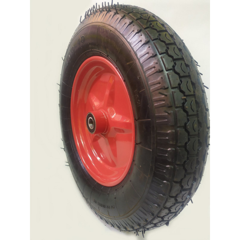 Колесо на тачку діаметром 440 мм, модель 4.00-10/20, пневматична