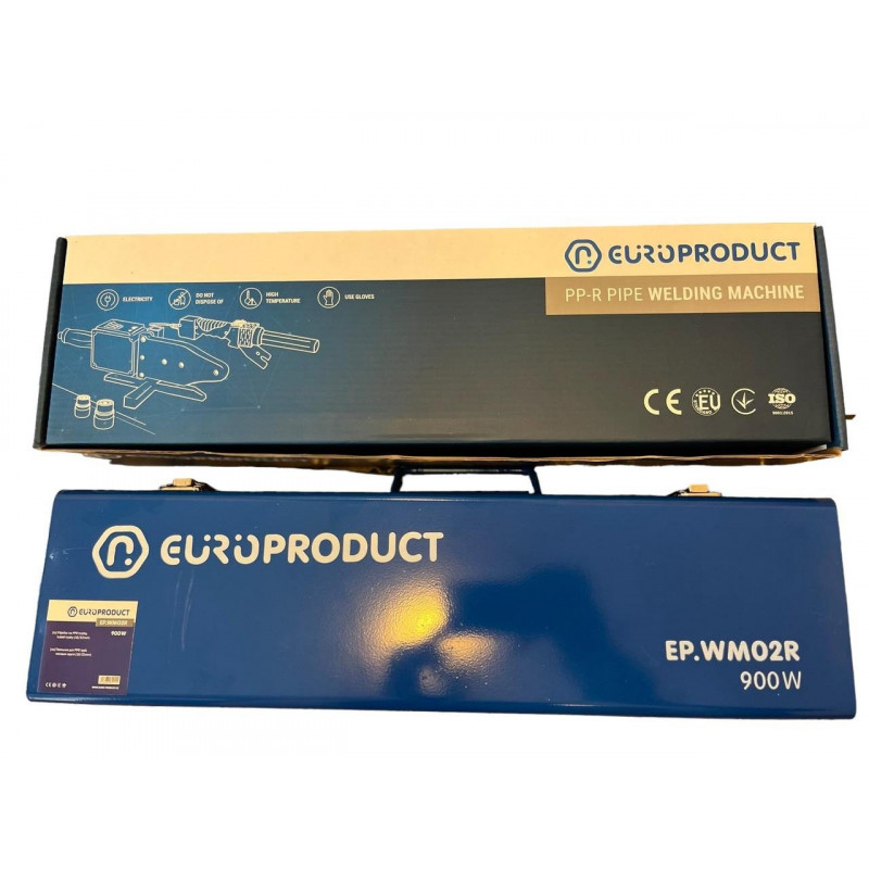 Паяльник для пластикових труб 900W (16-32 мм), "EUROPRODUCT" (трубчастий)
