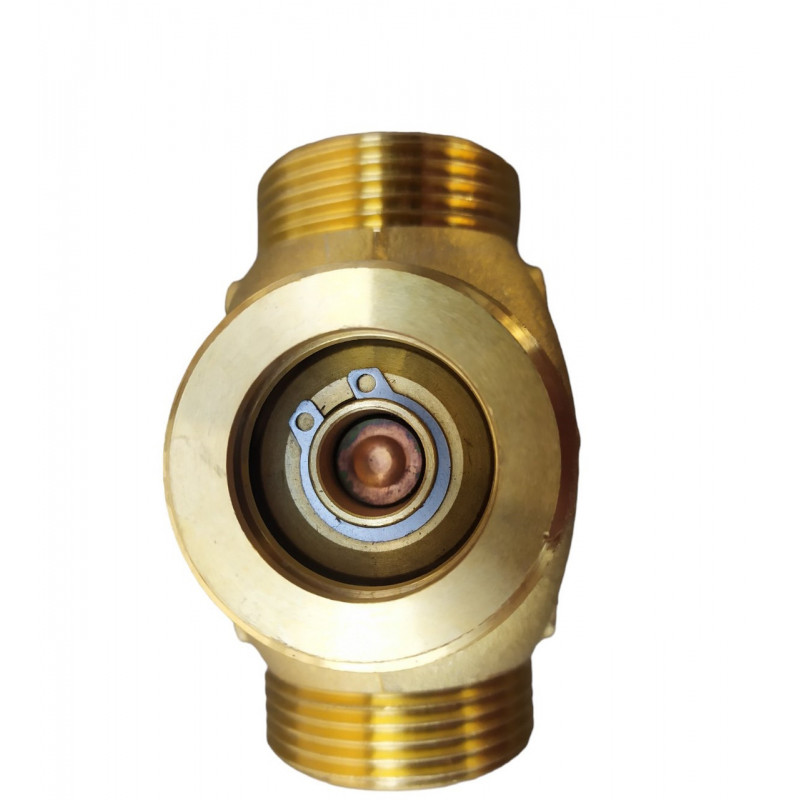 Триходовий змішувальний клапан 55°C (DN 25) "Teplomix", "GROSS" Польща