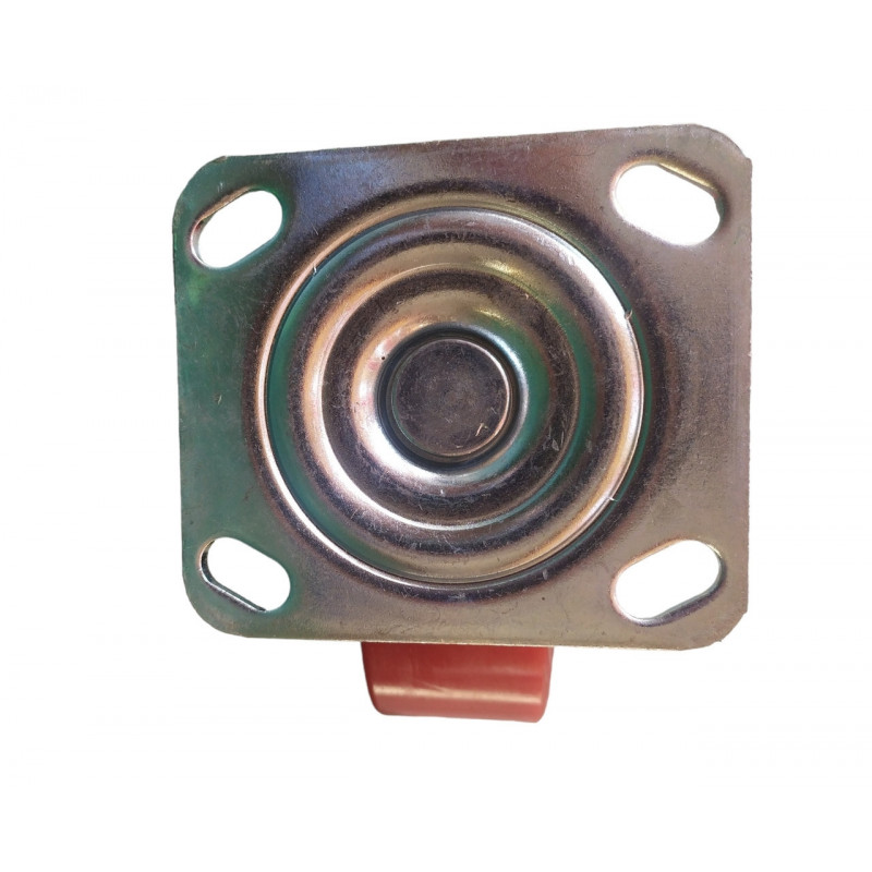 Колесо 125 мм поворотне, чавун/поліуретан, навантаження до 320 кг