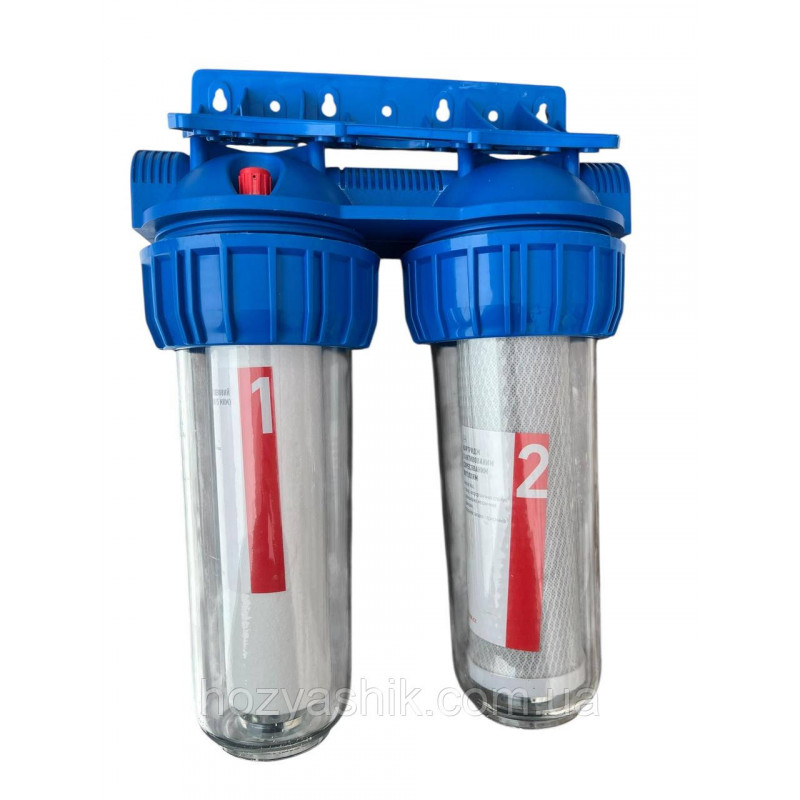 Магістральний фільтр для холодної води (двоступеневий), Чехія