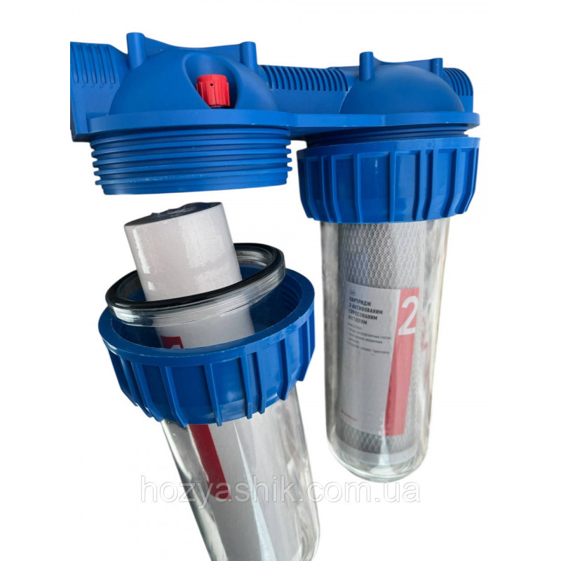 Магістральний фільтр для холодної води (двоступеневий), Чехія